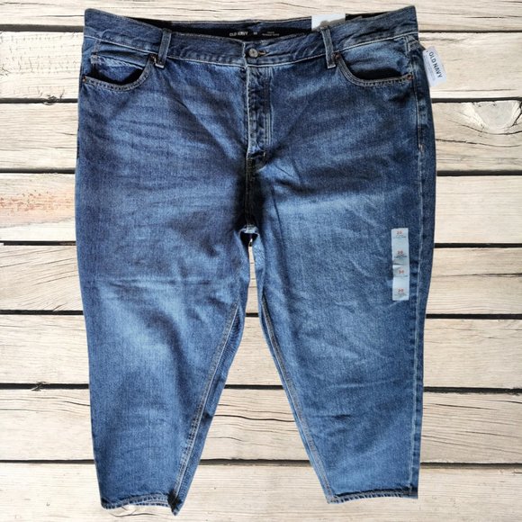 NWT OLD NAVY Mid Rise Slouchy Taper Size 20 NWT - Picture 3 of 8